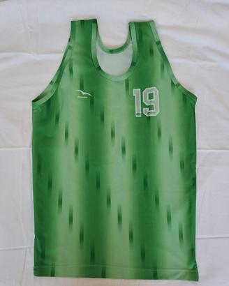 Canotta Sportiva Uomo Verde Maxime Sport