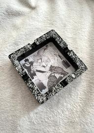 Posacenere Death Note Misa e Light Nero/Argento