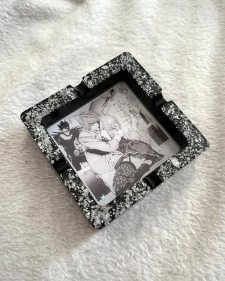 Posacenere Death Note Misa e Light Nero/Argento