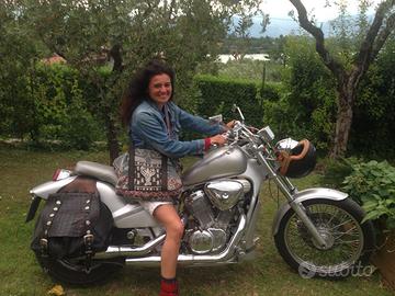 Honda Shadow 1998 tutta cromata