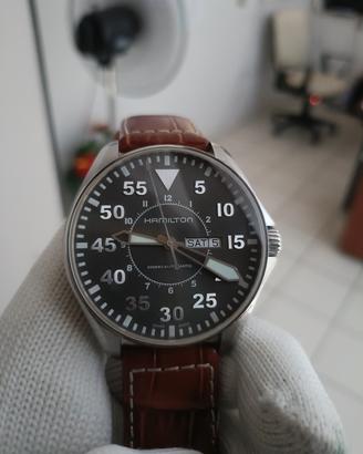 Hamilton khaki Pilot Aviator Auto 200m ETA
