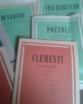 Libri per pianoforte