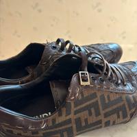 Sneakers Fendi originali monogramma Zucca
