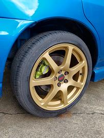 cerchi 17"  subaru impreza 5 x 100 