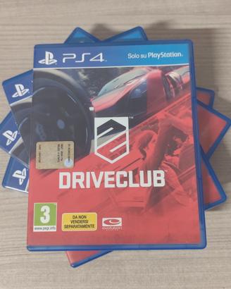 Driveclub gioco originale PS4 compatibile ps5 nuov