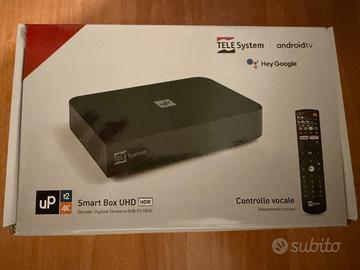 Decoder Android TV 4K TELE System UP T2 4K