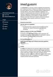 Aiuto cameriere/commis di salla