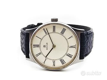 Orologio Revue ultrapiatto a carica manuale vintag