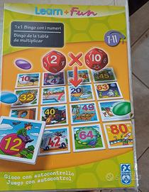 1x1 Bingo con i numeri