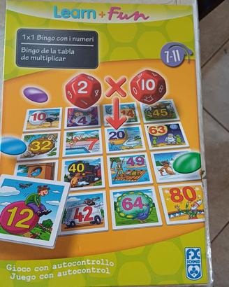 1x1 Bingo con i numeri