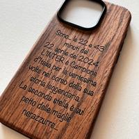 Cover iPhone 15 pro PERSONALIZZATA INTER