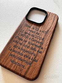 Cover iPhone 15 pro PERSONALIZZATA INTER