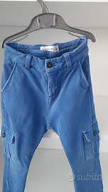 Manuel Ritz Pantalone felpa primaverile blu china