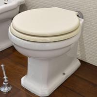Coppia bidet - WC  porcellana Pozzi Ginori