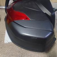 Bauletto più piastra Yamaha 