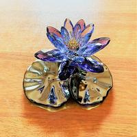 Swarovski, ninfea WATERLILY BLUE VIOLET