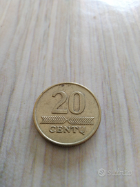Moneta lituania 20 centu