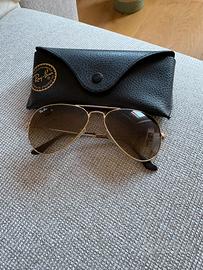 Occhiali da sole Rayban Aviator lenti marroni