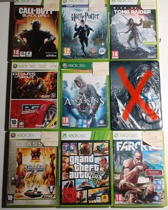 Blocco giochi Xbox 360