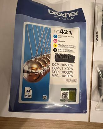 Cartucce originali LC421 per stampanti Brother