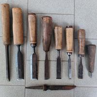 Scalpelli antichi per falegnameria