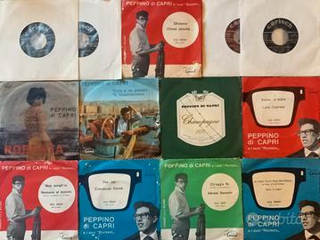 Collezione dischi 45 giri di Peppino di Capri
