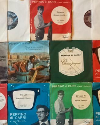 Collezione dischi 45 giri di Peppino di Capri