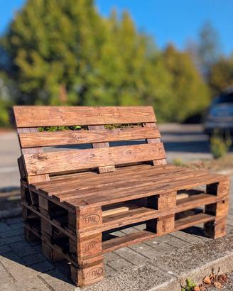Divano in Pallet per esterno
