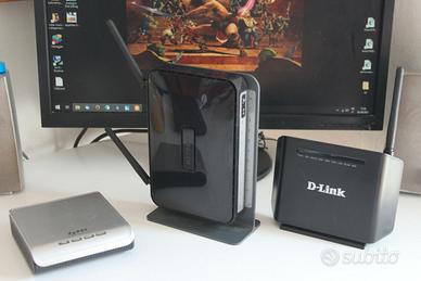 Lotto tre router repeater WIFI NETGEAR DLINK ZYXEL