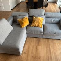 Divano con chaise longue