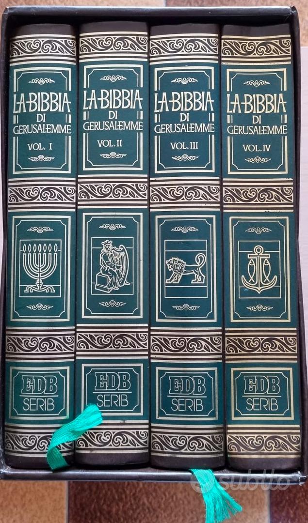 La BIBBIA di Gerusalemme Ed. Dehoniane Bologna - Libri e Riviste In vendita  a Venezia