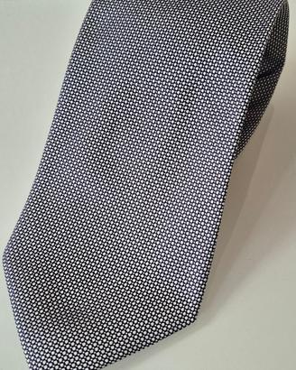 Cravatta in twill di seta Giorgio Armani