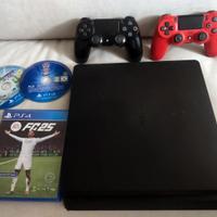 Playstation 4+2 controller+volante logitech29+gioc