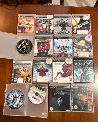 Lotto Giochi PS3 originali