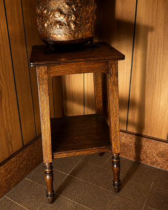 Alzata vintage in legno