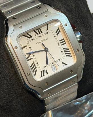 Cartier Santos Titanio Nuovo 2026 Large WSSA0089