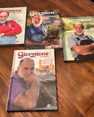 Blocco 4 Libri GIORGIONE Orto e Cucina