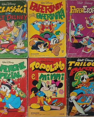 12 Numeri Classici Disney 1977-1980 anche separati