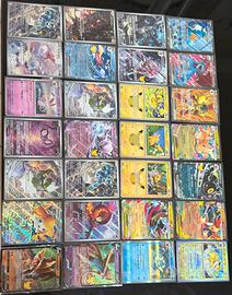Lotto 28 carte pokemon raw- 30th ann.,Ex,promo, Ar