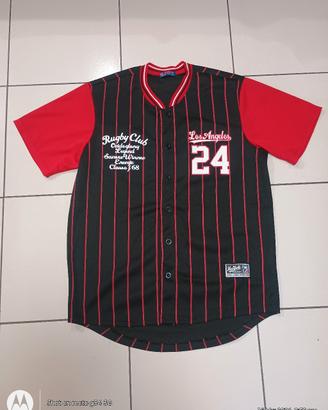 Custom Black Red Stripes,  white Baseball Jersey 