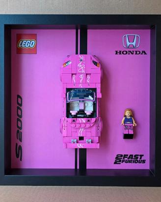 Cornice Display Case Cadre LEGO Honda S2000 77241