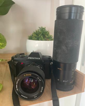 Pentax P30n con due zoom  Tamron