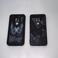 2 Cover per Huawei Mate 20 con fantasia di farfall