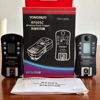 Flash trigger per Canon Yongnuo RF-605C