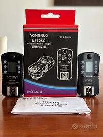 Flash trigger per Canon Yongnuo RF-605C