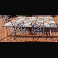 Tavolo in ferro battuto