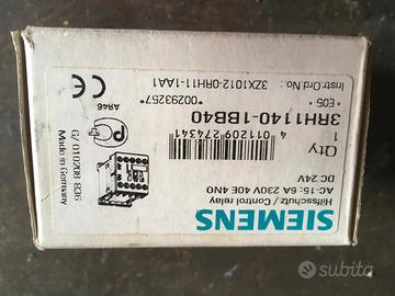Siemens temporizzatore control relay