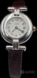 OROLOGIO MUST DE CARTIER COLISÉE ARGENTO