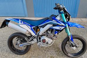 moto 125 4t vent derapage 