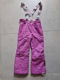 Pantalone sci bambina 7 anni